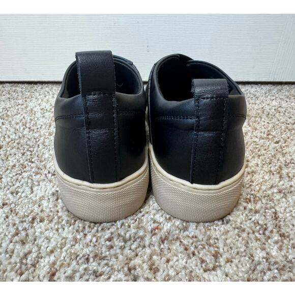 Women's AEROSOLES Brighton Black Leather Slip on Uppers, size 6.5 - Picture 3 of 10